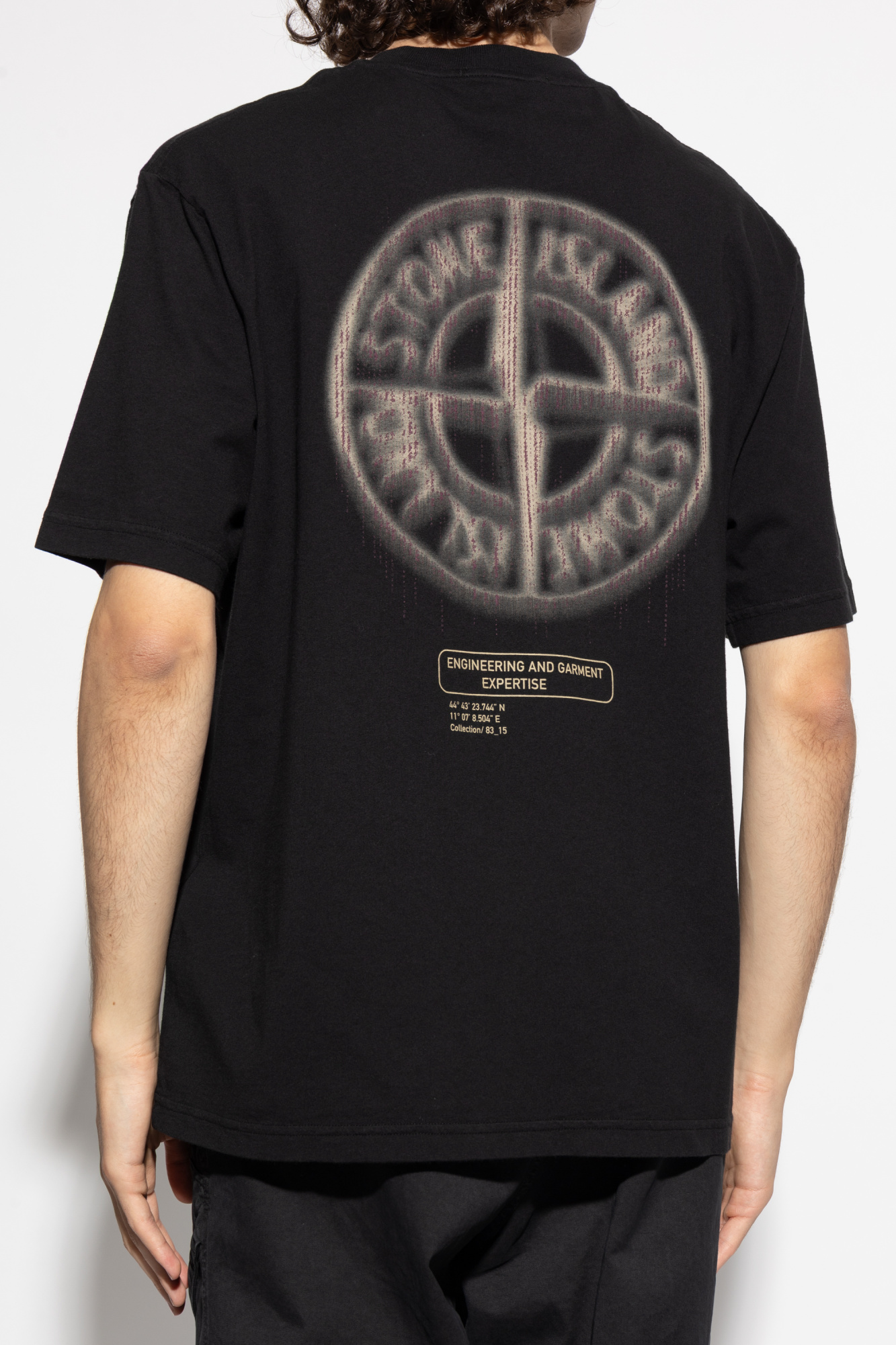 定番アイテム☆【STONE 】ロゴ L/S Tシャツ (送料関税込) Stone Island T-shirt with logo | Men's Clothing | Vitkac
